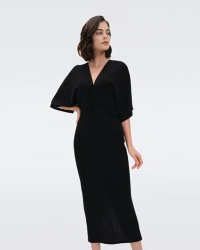 Diane Von Furstenberg Valerie Dress In Black