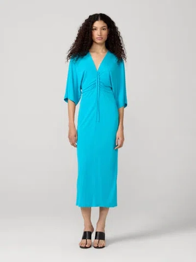 Diane Von Furstenberg Valerie Dress In Blue
