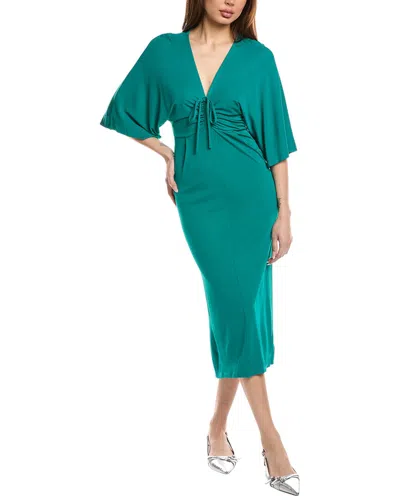Diane Von Furstenberg Valerie Dress In Gold