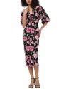 Diane Von Furstenberg Valerie Midi Dress In Pink