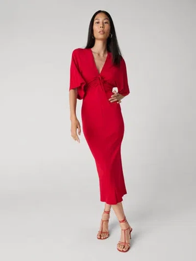 Diane Von Furstenberg Valerie Dress In Red