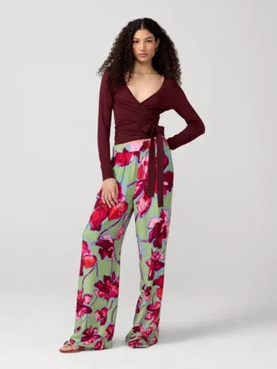 Diane Von Furstenberg Verick Pants In Green