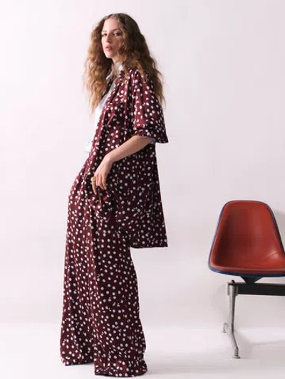 Diane Von Furstenberg Verick Pants In Red