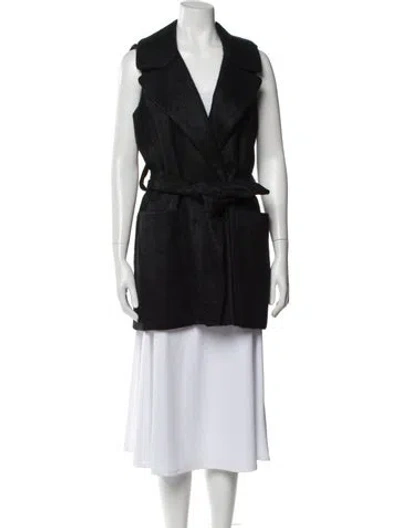 Pre-owned Diane Von Furstenberg Vest W/ Tags In Black