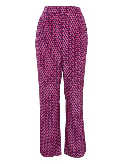 Pre-owned Diane Von Furstenberg Vintage 1064271 Pink