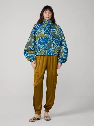 Diane Von Furstenberg Violet Jacket In Blue