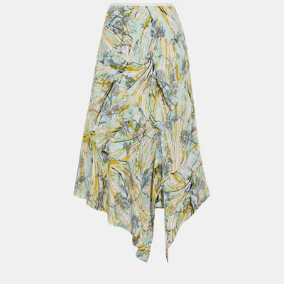 Pre-owned Diane Von Furstenberg Viscose Knee Length Skirts S In Multicolor