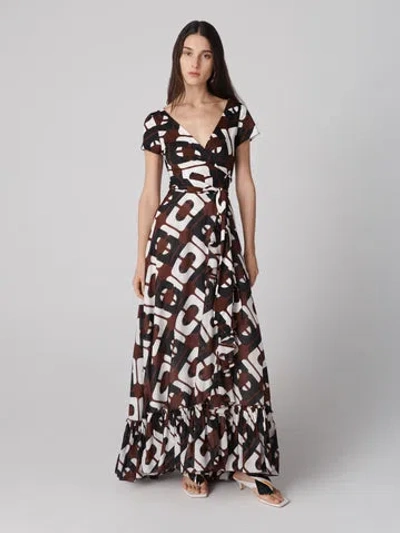 DIANE VON FURSTENBERG VIVIANNA WRAP DRESS