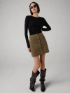 Diane Von Furstenberg Waverly Skirt In Green