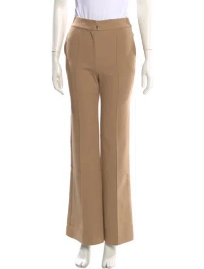 Pre-owned Diane Von Furstenberg Wide Leg Pants In Neutral