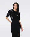 Diane Von Furstenberg Willa Knit Jacquard Sweater