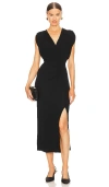 Diane Von Furstenberg Williams Midi Dress In 黑色