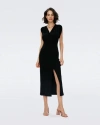 Diane Von Furstenberg Williams Midi Dress In Black