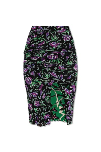 Diane Von Furstenberg Willow Reversible Skirt In Multi