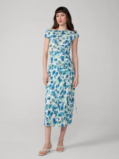 Diane Von Furstenberg Wittrock Dress In Blue