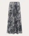 Diane Von Furstenberg Women's Araminta Sequin-embellished Midi Skirt In Silver