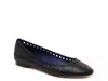 Diane Von Furstenberg Women's Corolla Ballet Slip On Flats In Black Leather In Black