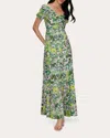 Diane Von Furstenberg Laurie Floral-print Cotton-blend Poplin Maxi Dress In Pink