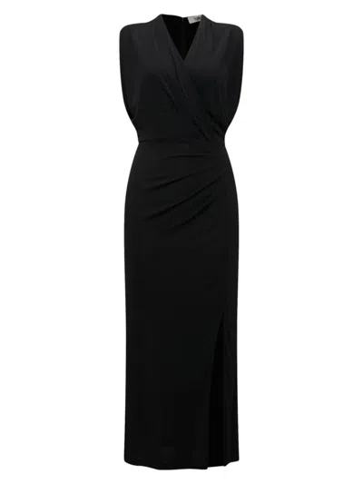 Diane Von Furstenberg Women's Williams Matte Jersey Midi-dress In Black