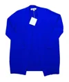 Diane Von Furstenberg Women's Wool Open Front Cardigan In Blue In Blue