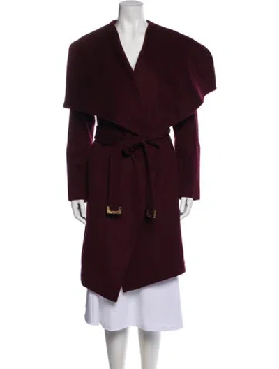 Pre-owned Diane Von Furstenberg Wool Coat In Brown