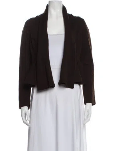 Pre-owned Diane Von Furstenberg Wool Jacket In Brown