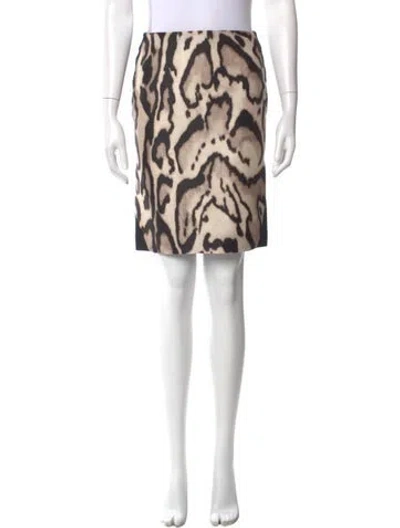 Pre-owned Diane Von Furstenberg Wool Knee-length Skirt