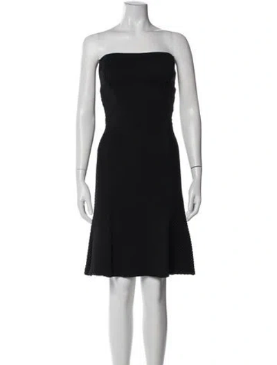 Pre-owned Diane Von Furstenberg Wool Mini Dress In Gray
