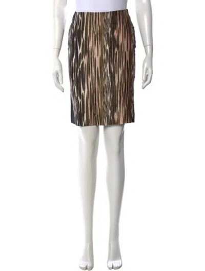 Pre-owned Diane Von Furstenberg Wool Mini Skirt
