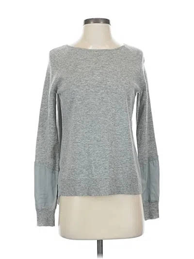 Pre-owned Diane Von Furstenberg Wool Pullover Sweater In Gray
