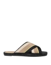 DIANE VON FURSTENBERG X CASTAÑER DIANE VON FURSTENBERG X CASTAÑER WOMAN SANDALS BLACK SIZE 8 TEXTILE FIBERS