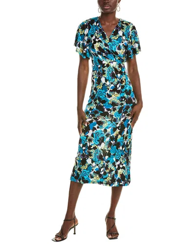 Diane Von Furstenberg Zetna Midi Dress In Green