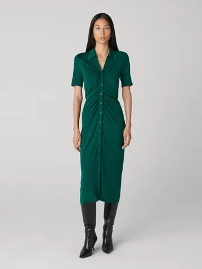Diane Von Furstenberg Zoey Dress In Green