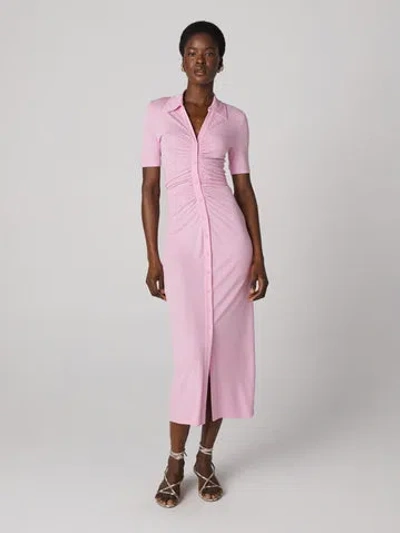 Diane Von Furstenberg Zoey Dress In Lavender Pink