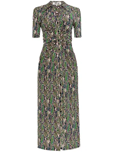 DIANE VON FURSTENBERG ZOEY MIDI DRESS