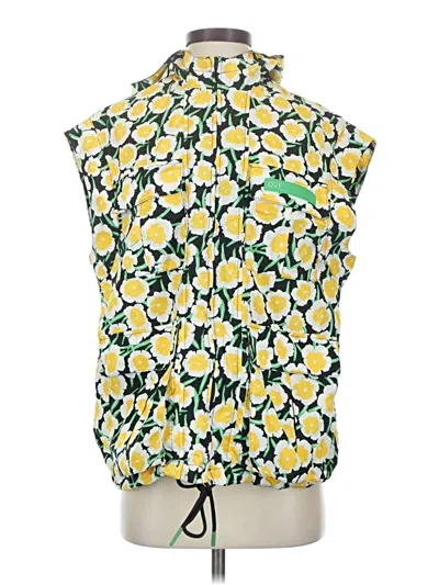 Pre-owned Diane Von Furstenburg For Target Cardigan Sweater In Yellow