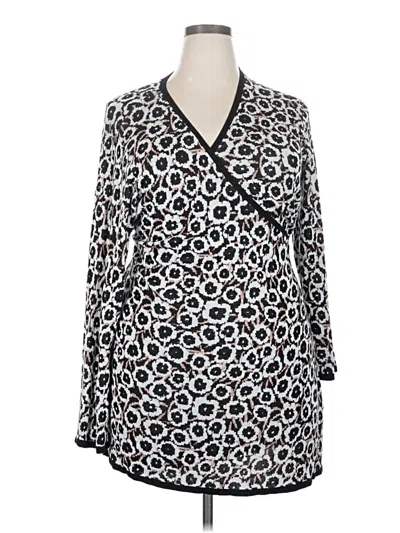 Pre-owned Diane Von Furstenburg For Target Casual Dress In Silver