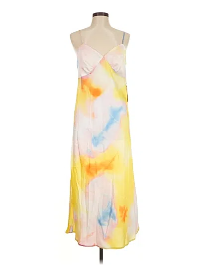 Pre-owned Diane Von Furstenburg For Target Casual Dress In Yellow