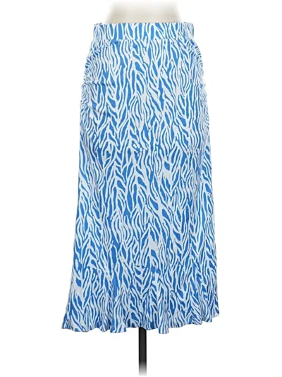 Pre-owned Diane Von Furstenburg For Target Casual Skirt In Blue
