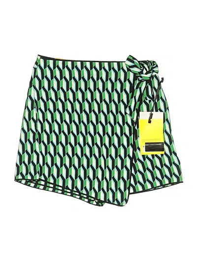 Pre-owned Diane Von Furstenburg For Target Casual Skirt In Green