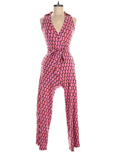 Pre-owned Diane Von Furstenburg For Target Jumpsuit In Red