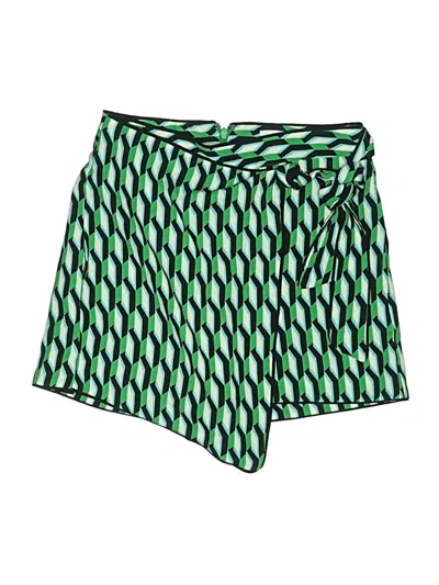 Pre-owned Diane Von Furstenburg For Target Shorts In Green