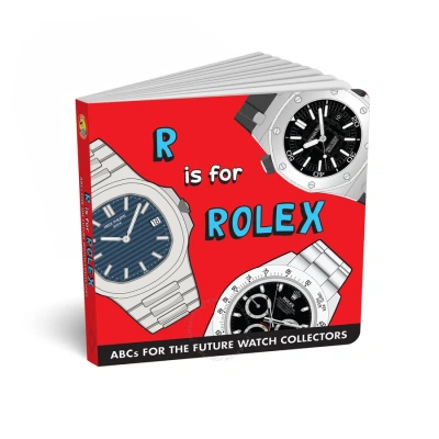 Diaper Book Club R Is For Rolex : Abcs For The Future Watch Collectors In Red