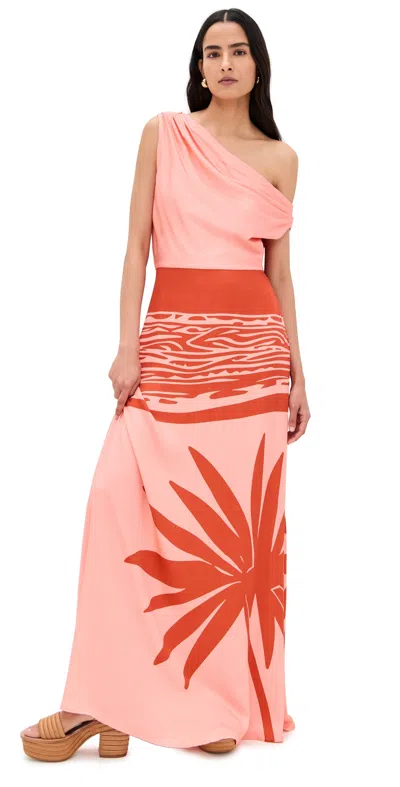 Diarrablu Alba Dress Maja Rose In Pink