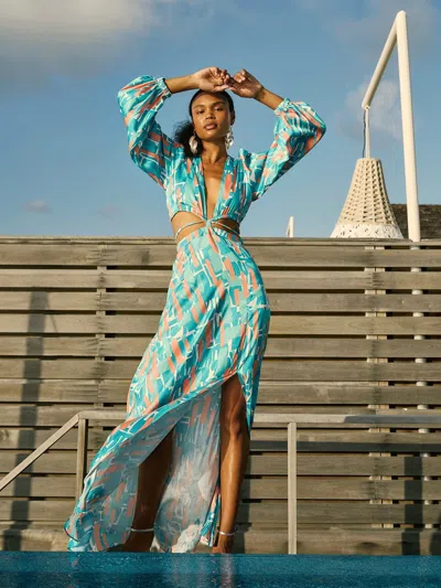 Diarrablu Amal Dress In Blue