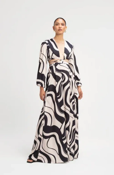 Diarrablu Amal Dress In Luze Noir
