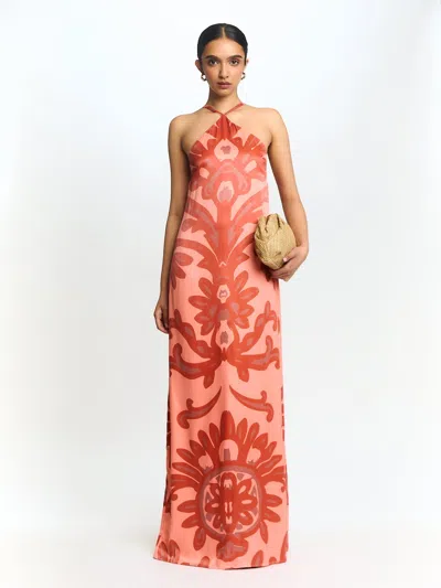 Diarrablu Aria Fsc® Certified Viscose Dress In Elia Rose