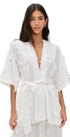 Diarrablu Cabana Kimono Kheff Blanc In Kheff Blanc