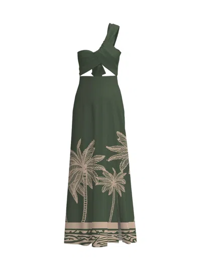 Diarrablu Dalia Dress In Green