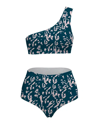 Diarrablu Dionna Swimsuit In Batik Blu